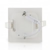 Downlight empotrar cuadrado 3 W BLANCO FRIO